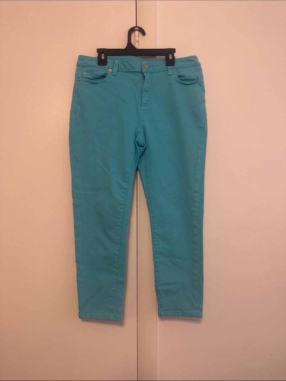 Michael Kors Turquoise Skinny Jeans for Women